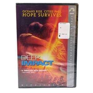 Deep Impact Special Collector's Edition Widescreen DVD Paramount New Sealed